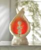 Led Light-Up Praying Angel Figurine For Home Decor And Gifts