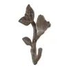 Decorative Bird Wall Hook Set With Leaves - Set Of 2