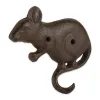 Set Of 2 Mouse Wall Hooks - Stylish And Functional Home Decor