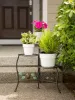 Country Apple Plant Stand - Rustic Farmhouse Decor For Indoor Or Outdoor Use