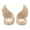 Angel Wings Tealight Set - Heavenly Decor For Home Or Events