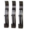 Set Of 3 Billow Wall Vases - Elegant Home Decor Trio