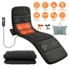 Vibration Massage Mat with Heat Full Body Massage Mattress Pad Electric Heated Massager with 10 Motors 9 Modes 9 Intensities 3 Heating Levels 3 Timer