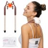 Human-Like Neck Massager With Heat Cordless Neck Massager for Pain Relief Deep Tissue Shiatsu Massager for for Neck Shoulders Back Legs