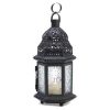 Beautiful Clear Glass Moroccan Lantern For Home Decor