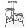 Country Apple Plant Stand - Rustic Farmhouse Decor For Indoor Or Outdoor Use