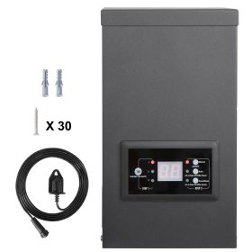 300W Low Voltage Landscape Transformer with Timer and Photocell Sensor, Waterproof Landscape Lighting Transformer, 120V AC to 12V/14V AC for Outdoor