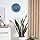 Metal Flowers Wall Decor Indoor Outdoor Metal Wall Art for Farmhouse Home Living Room Bedroom Bathroom Garden Decor – Blue