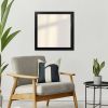 (2 pack) 16'' x 16'' Basic Black Mirror
