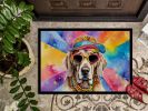 NEW Weimaraner Hippie Dawg Doormat Front Door Mat Indoor Outdoor Rugs for Entryway, Non Slip Washable Low Pile, 18H X 27W