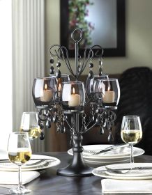 Elegant Midnight Candelabra: Perfect For Home Decor And Events