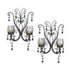 Elegant Midnight Candle Wall Sconces For Home Decor