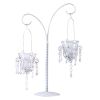 Elegant Mini Chandelier Votive Candle Holder Stand For Home Decor