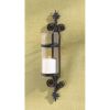 Elegant Ornate Scroll Wall Candle Sconce Holder For Home Decor