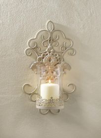 Elegant Lace Wall Sconce For Romantic Ambiance