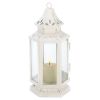 Vintage Small Victorian Lantern - Elegant Outdoor Decor For Home Or Garden