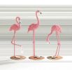 Flamingo Trio Tabletop Decoration: Perfect For Home Decor And Gifts