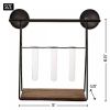 Decorative Wall Shelf Set With Vases - Stylish Home Decor