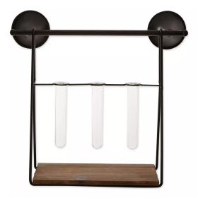Decorative Wall Shelf Set With Vases - Stylish Home Decor