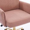 Mid-back liftable office chair, striped fabric, and ergonomically designed, is an excellent choice for working, studying or relaxing. The mid-back des