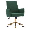 Mid-back liftable office chair, striped fabric, and ergonomically designed, is an excellent choice for working, studying or relaxing. The mid-back des