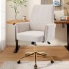 Mid-back liftable office chair, striped fabric, and ergonomically designed, is an excellent choice for working, studying or relaxing. The mid-back des
