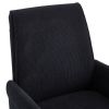Mid-back liftable office chair, striped fabric, and ergonomically designed, is an excellent choice for working, studying or relaxing. The mid-back des