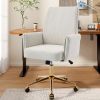 Mid-back liftable office chair, striped fabric, and ergonomically designed, is an excellent choice for working, studying or relaxing. The mid-back des