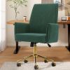 Mid-back liftable office chair, striped fabric, and ergonomically designed, is an excellent choice for working, studying or relaxing. The mid-back des