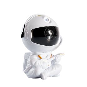 Galaxy Projector Night Light;  Star Projector with Timer;  Remote Control;  Astronaut Nebula Projector Suitable for Kids Bedroom;  Game Room and (Color: as pic C)
