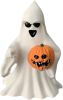 Halloween Ghost Figurine - Spooky Resin Ghost Statue, Funny Cute Ghost Ornaments for Halloween Decorations, Porch and Indoor Home Office Desk Decor