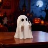 Halloween Ghost Figurine - Spooky Resin Ghost Statue, Funny Cute Ghost Ornaments for Halloween Decorations, Porch and Indoor Home Office Desk Decor