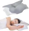 Cervical Memory Foam Pillow – Ergonomic Neck Support for Side, Back & Stomach Sleepers | Odorless Beauty Sleep Pillow for Deep Rest