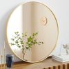 Black Round Wall Mirror 20-30 Inch, Bathroom Mirrors for Over Sink, Circle Mirror for Bathroom, Entryway, Bedroom, Vanity