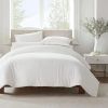 Serta Simply Clean Solid Duvet cover King