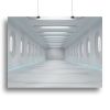 Futuristic interior Canvas Print or Poster