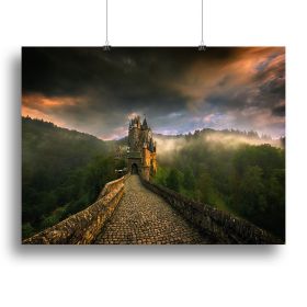 Eltz Canvas Print or Poster (type: Poster Print, size: 24" x 16" / 60cm x 40cm (approx))