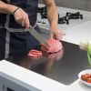 Stainless Steel Cutting Board for Kitchen - Large 304 Chopping Boards, Suitable for Meat Vegetables Bread and Baking,Kitchen Accessories,
