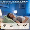 Wedge Pillow,Ergonomic Memory Foam, Contoured Support Pillows, 27° Angled Support for Waist and Neck, Multi-Position Support Pillow