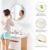 Black Round Wall Mirror 20-30 Inch, Bathroom Mirrors for Over Sink, Circle Mirror for Bathroom, Entryway, Bedroom, Vanity