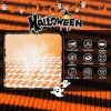 Halloween Striped Women Thigh High Socks Fingerless Gloves Arm Warmers Thigh Highs Over the Knee Socks Leg Warmers