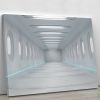 Futuristic interior Canvas Print or Poster
